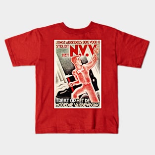 Dutch Association of Trade Unions Kids T-Shirt